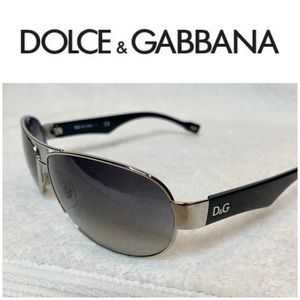 Like New DOLCE & GABBANA Aviator Sunglasses